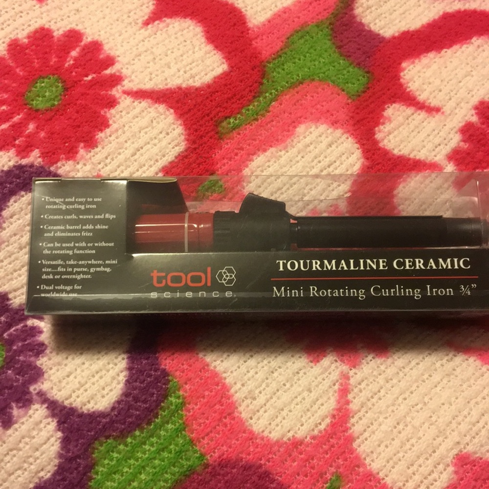 Tool Science mini rotating curling iron ceramic3/4
